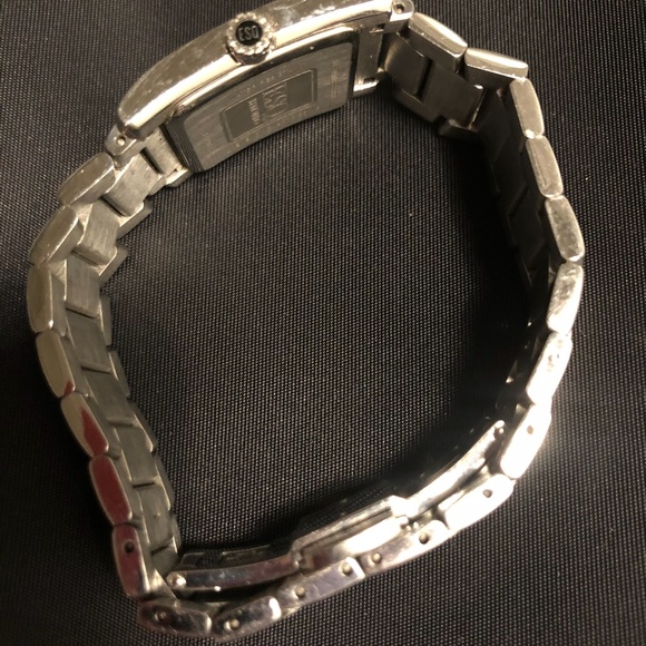 ESQ SILVER watch with diamonds like new!! - Picture 2 of 3